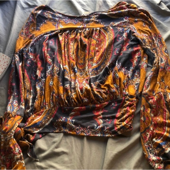 Emma Surplice Boho Top main image 1